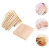 TOPPERFUN Wooden Doll Display Stand with Drying Rack Durable Base for Sculptures Models and Toys Easy to Install for Home and Studio Use view 3