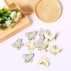 30PCS Alloy Rhinestone Butterfly Embellishment Stickers Handmade Hair Accessories Sneakers, Clothes, Party Decorations Gift Box DressRhinestone Alloy Appliques Decorative Home Decor (Gold) view 3