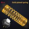 Kailh Box White V2 Clicky Switch,5-Pin 45gf Pre-Lubed Gold-Plated Spring Dustproof Waterproof Switches,Keyboard Clickers for 3D Prints and Mechanical Gaming Keyboard(72pcs) view 3