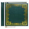 Vienrose Large Self-Adhesive Photo Album, Artificial Leather Scrapbook Album for 4x6 5x7 3x5 8x10 10x12 Photos, 13.19" x 12.8" Vintage Memory Book DIY 60 Pages with with A Metallic Pen, Dark Green view 1