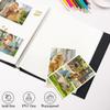 Vienrose Large Self-Adhesive Photo Album, Artificial Leather Scrapbook Album for 4x6 5x7 3x5 8x10 10x12 Photos, 13.19" x 12.8" Vintage Memory Book DIY 60 Pages with with A Metallic Pen, Dark Green view 4