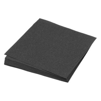 MECCANIXITY 25 Sheet Origami Paper Double Sided Black 4x4 Inch Square Sheet for Art Craft Project, Beginners, Gifts Decor