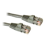 212 Main 75ft CAT 5E 350Mhz SNAGLESS Patch Cable Grey