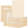 Aodaer 8 Pack Wood Panels 5 x 7 Inch Wooden Panels Canvas Unfinished Craft Wood Boards Panels for Art Crafts Acrylic and Oil Painting Pouring DIY Projects view 1
