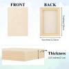 Aodaer 8 Pack Wood Panels 5 x 7 Inch Wooden Panels Canvas Unfinished Craft Wood Boards Panels for Art Crafts Acrylic and Oil Painting Pouring DIY Projects view 2