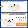 Portable Pottery Machine Turntable Clamp,Sculpting Clamp Ceramic Trimming Tools Repair Tools for Ceramic Beginners Professionals view 3