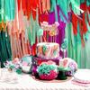 PIGETALE Crepe Paper Streamers 4 Rolls 328ft, Pack of Metallic Rose Gold, Pink, Dusty Pink Party Streamers for Birthday Wedding Bachelorette Baby Bridal Shower Party Decorations (1.8Inch x 82Ft/Roll) view 4