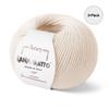 2-Pack Cashmere and Extra-fine Merino Wool Luxury Yarns for Hand Knitting and Crocheting, Made in Italy, 3.56oz / 436 yd (Ivory - 1001, 2) view 2