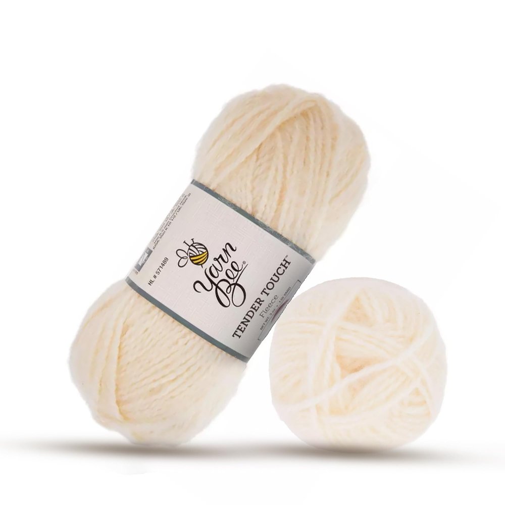 Hobby Lobby Fleece Yarn Bee Tender Touch Yarn, Unit