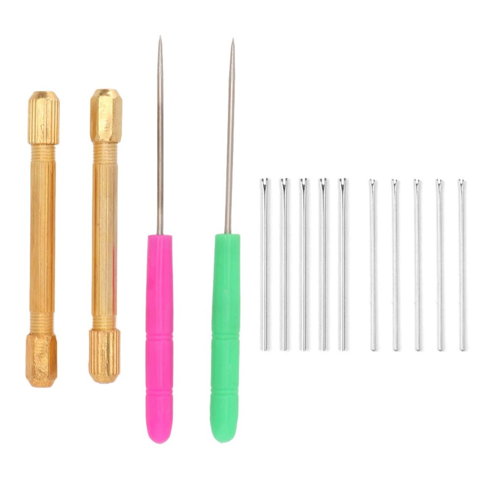 10PCS Doll Hair Rooting Tool, Doll Hair Wig Tool Aries, Reroot Rehair Making Tools for Craft Lovers Plies