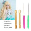 10PCS Doll Hair Rooting Tool, Doll Hair Wig Tool Aries, Reroot Rehair Making Tools for Craft Lovers Plies view 2