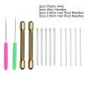 10PCS Doll Hair Rooting Tool, Doll Hair Wig Tool Aries, Reroot Rehair Making Tools for Craft Lovers Plies view 3