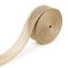 21 Yard Burlap Wired Ribbon, Natural Burlap Fabric Roll for Holiday Party DIY Handmade Artist Home Decor Packaging,Tree Decoration,Outdoor Decoration (1.5 Inch Wide) view 1