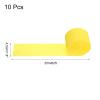 uxcell Crepe Paper Streamers 10 Rolls 820Ft Crepe Paper Yellow Streamers Party Decorations for Birthday Party Wedding Ceremony Graduation Decoration (1.8 in x 82 Ft/Roll) view 2