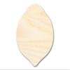 Unfinished Wood Lemon Shape | Summer | Fruit | Lemonade | Craft Cutout | up to 46" DIY 12" / 1" view 1