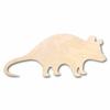 Unfinished Wood Possum Shape Animal Wildlife Craft up to 46" DIY 18" / 1" view 1