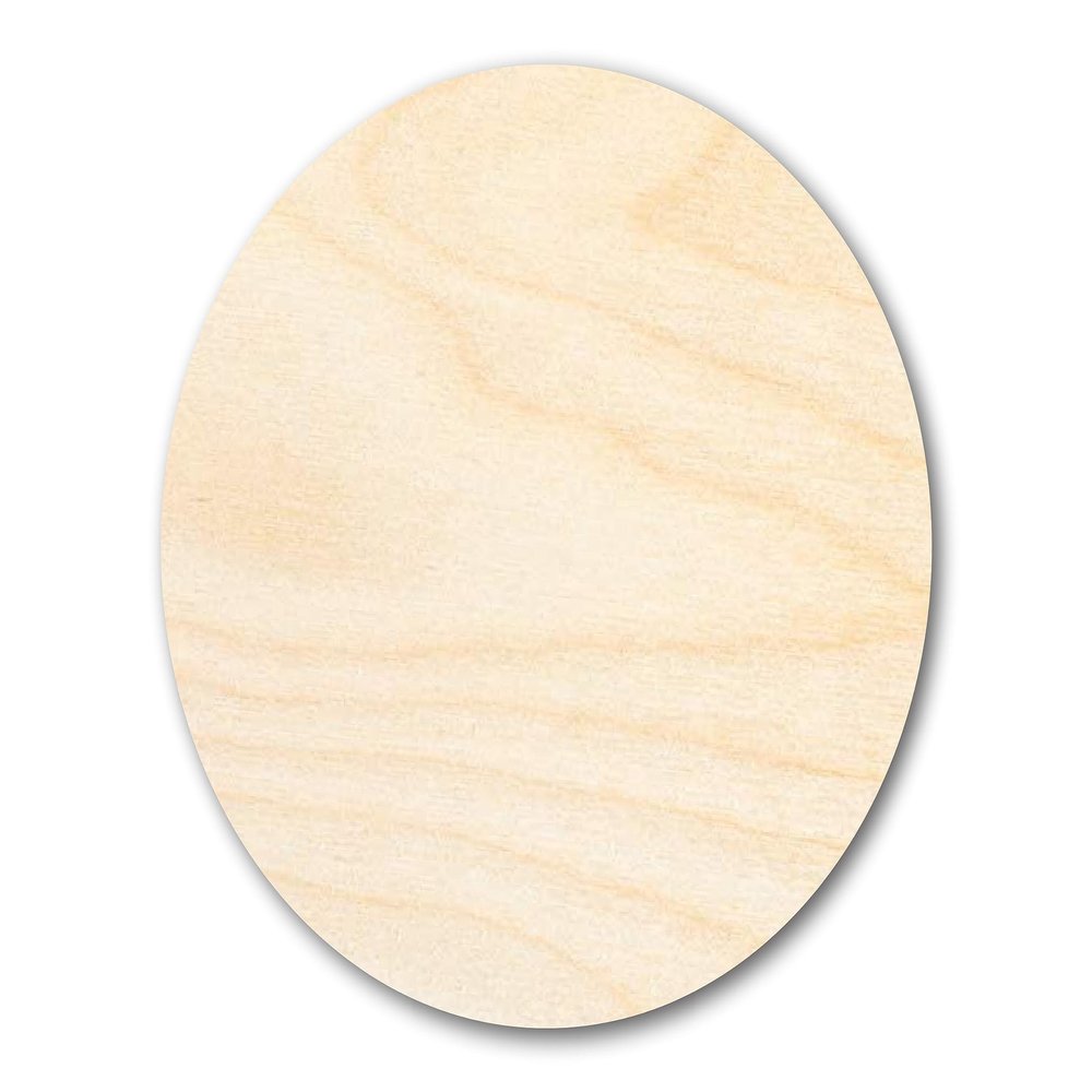 Unfinished Wood Circle Round | Circle Blank | DIY Craft Cutout | Up to 36" 14" / 1"