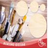 Unfinished Wood Circle Round | Circle Blank | DIY Craft Cutout | Up to 36" 14" / 1" view 3
