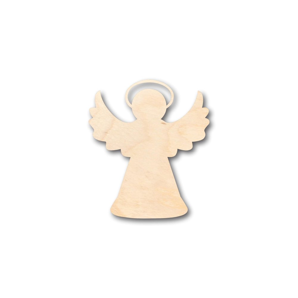 Unfinished Wood Angel Halo Shape Christmas Craft up to 46" DIY 24" / 1"