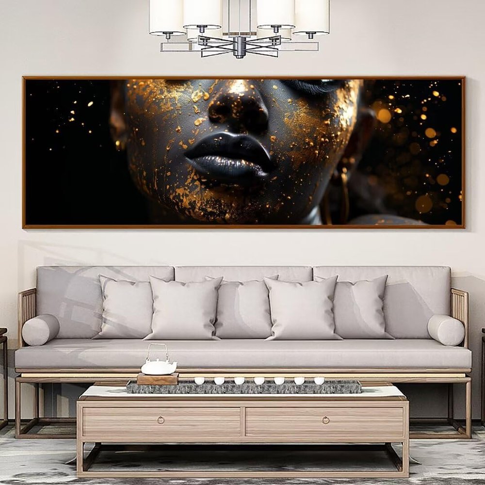 Large Diamond Painting Kits for Adults Sexy Woman DIY 5D Diamond Art Kits,Full Drill Gem Art Diamond Dots Art and Craft, Paint by Number Beginners Kits for Home Wall Decor Gifts 60x180cm/24x71in