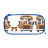 YQxwJL School Bus Print Pencil Cases Pen Box Stationery Makeup Bag, Desk Organizer For College Adults Women Men view 3