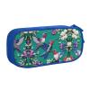 YQxwJL Flower Hummingbirds Embroidery Print Pencil Cases Pen Box Stationery Makeup Bag, Desk Organizer For College Adults Women Men view 1
