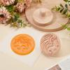 beinkmake Wood Pottery Tools Stamps for Clay Dragon Shape Wooden Handle Pottery Tools Wooden Handle Stamps Valentine's Day Easter Gift view 4