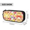 YQxwJL Ice Cream Print Pencil Cases Pen Box Stationery Makeup Bag, Desk Organizer For College Adults Women Men view 4