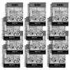 SoHo 110 GSM Sketch Paper Pad Spiral 5.5x8.5 100-Sheets - 12 Pack view 1