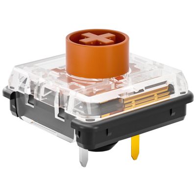 Kailh Choc V2 Low Profile Switch Brown Tactile, 4-Pin 50gf RGB SMD Gaming Mechanical Keyboard Switch (Choc Brown 90pcs)