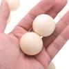 uxcell 10 Pcs Wooden Round Balls 1-3/8" (34mm) Unfinished Wooden Balls, Natural Wood Spheres for Crafts, Arts and DIY Project view 3