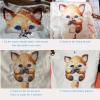 Water Soluble Canvas Cloth,14 Count Aida Cloth,Water Soluble Cross Stitch Canvas,Disappear in Water DIY Handmade Embroidery Sewing Accessories. (200 x 22cm) view 4