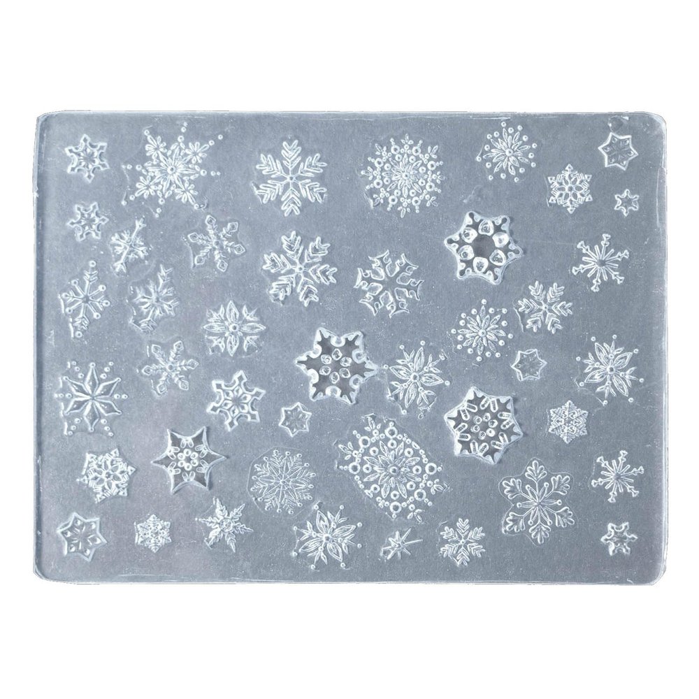 appuivbt Nail Art Resin Casting Mold Nail Silicone Mold Nail Stencils Carving Templates for DIY Nail Art Decorations