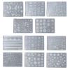 appuivbt Nail Art Resin Casting Mold Nail Silicone Mold Nail Stencils Carving Templates for DIY Nail Art Decorations view 4