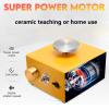 forplubossmmp Mini Ceramic Forming Machine/Aluminum Alloy Rotary Plate Speed Adjustable Electric Pottery Wheel with 8 Pottery Shaping Tools Clay Making Pottery Machine,blue view 4