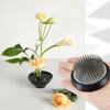 Flower Frog Flower Holder Kenzan Floral Frogs Tool Ikebana Flower Frogs Pin for Vase Round Flower Frogs for Arrangement Japanese Flower Frog Arranger Tools for Flower Fixed Plant Decoration Fixation view 2