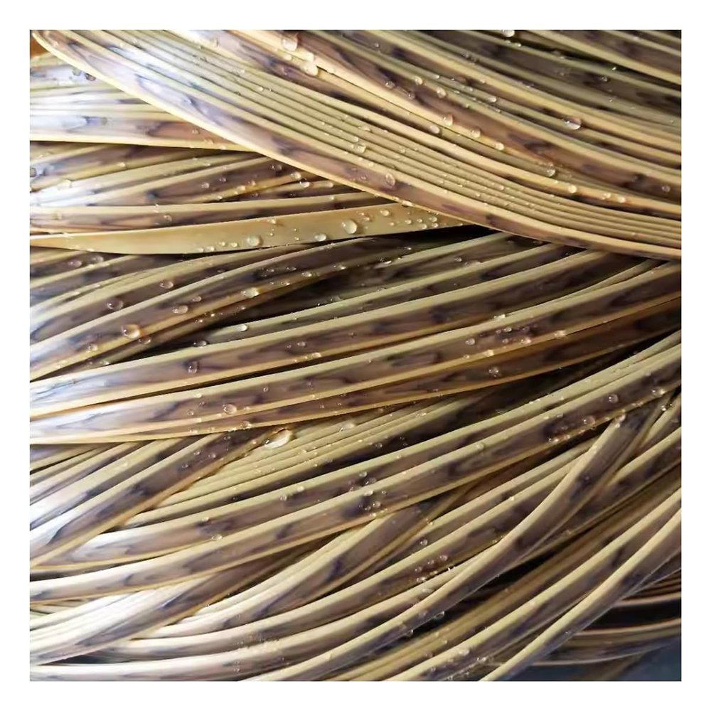 jweemax 500g 8mm Plastic Imitation Rattan Wicker, Synthetic Rattan Weaving Material PE Rattan Repair Kit for Patio Furniture Repair, Storage Baskets, DIY Weaving Crafts