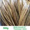 jweemax 500g 8mm Plastic Imitation Rattan Wicker, Synthetic Rattan Weaving Material PE Rattan Repair Kit for Patio Furniture Repair, Storage Baskets, DIY Weaving Crafts view 2