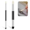 Artist Blending Sponge Pen Dual Tip Reusable Drawing Art Soft Pastel Blending Tools Washable Sketch Rubbing Sponge Brush for Artist Professional Sketch Drawing Blending Lightening and Highlight view 1