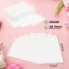 PATIKIL 100 Pcs Pure Cotton Watercolor Paper 140lb/300 GSM Water Coloring Paint Paper for Art Painting Watercolor Drawing Artist, 11x15 Inch view 2