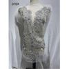1PCS Handmade Rhinestone Applique Sew On Patches for Wedding Bridal Evening Wear Patches view 4