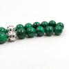 ALBASHAN Tasbih men Green Malachite with Saudi pendant muslim prayer beads Islamic arabic fashion Accessories Eid ramadan gift misbaha (12mm x 45beads) view 4