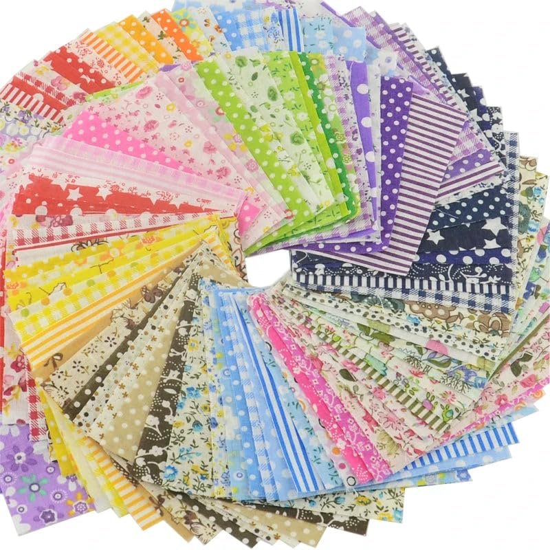 30 Pieces 10cmx10cm Stash Cotton Fabric Charm Packs Telas Patchwork DIY Quilting Tilda No Repeat Design Tissu Cloth CLASSIER-FABRICS-28618