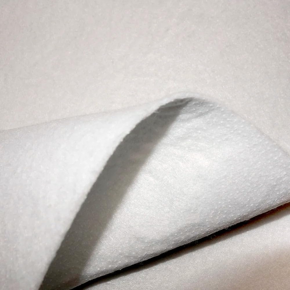 150CMX100CM Hot Adhesiva Patchwork 180g/280g Single Side Fabric Adhesive Cotton Batting Cream Interlining Filler DIY Craft Accessories CLASSIER-FABRICS-23751