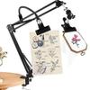 Jkjhbhged Embroidery Hoop Stand: 360 Adjustable Metal Embroidery Hoop Stand for Sewing Crafts view 1