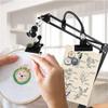 Jkjhbhged Embroidery Hoop Stand: 360 Adjustable Metal Embroidery Hoop Stand for Sewing Crafts view 3