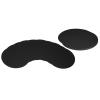 PATIKIL 10inch Circle Card Stock, 36Pcs Round Shape Cutouts Paper Thick Cardstock Coaster for DIY Craft Projects Classroom Bulletin Board Decor, Black view 1