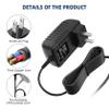 XMHEIRD AC/DC Adapter for KORG VOX JS-DL JSDL SATCHURATOR Distortion Pedal Power Supply Cord Cable Charger Mains PSU view 3