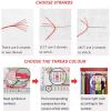 Dimensean Stamped Cross Stitch Kits Full Range of Embroidery Patterns Starter Kits for Beginners Adult DIY Cross Stitches Needlepoint Kits 11CT-Cat Flowers on the Table 18x18 inch view 4