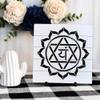 Anahata Heart Chakra Stencil - Essential for Professional and Instructional Designs, Stencils for Crafts view 3